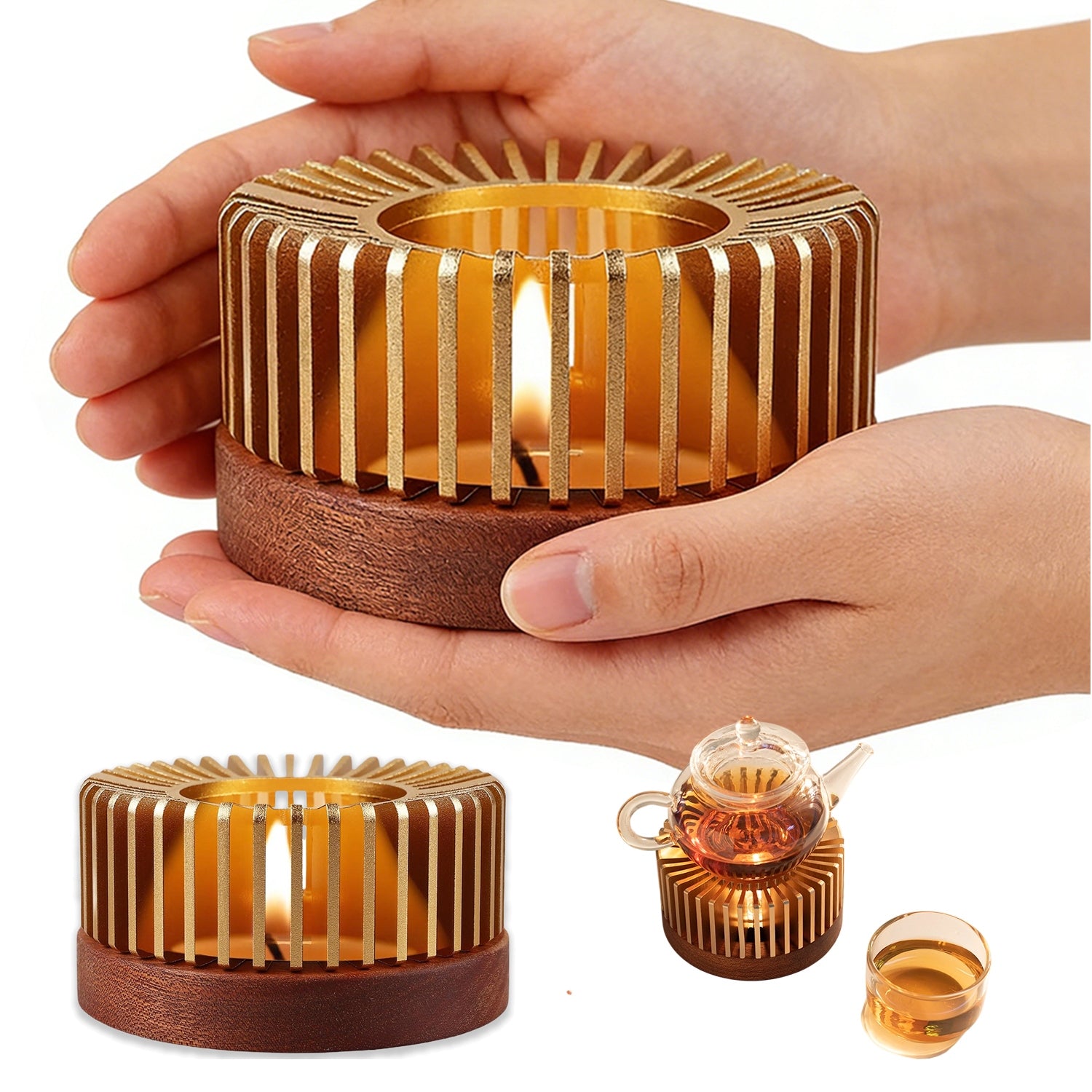 TEALIGHT CANDLE WARMER FOR JUG, KETTLE AND INFUSER 55 – 120mm EAN (GTIN) 885659255076