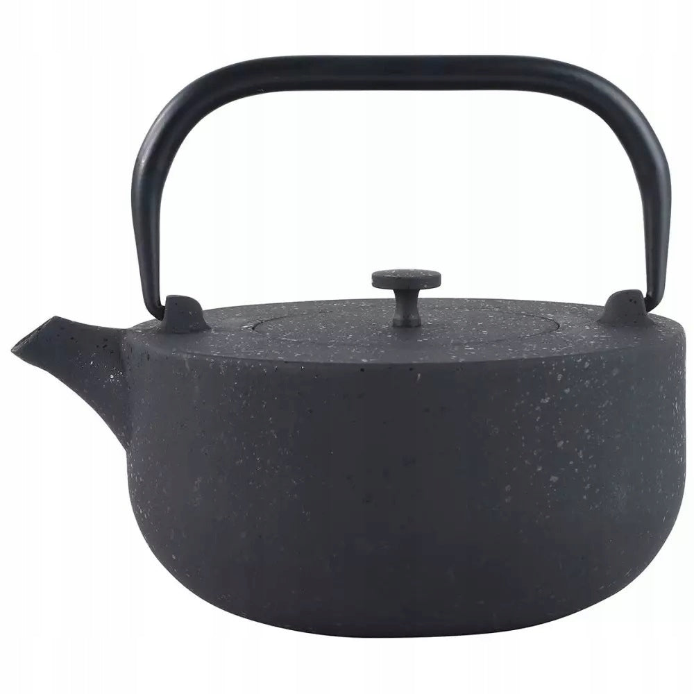 TEAPOT CAST IRON brewer for brewing Herbal Tea 1 Liter KINGHoff