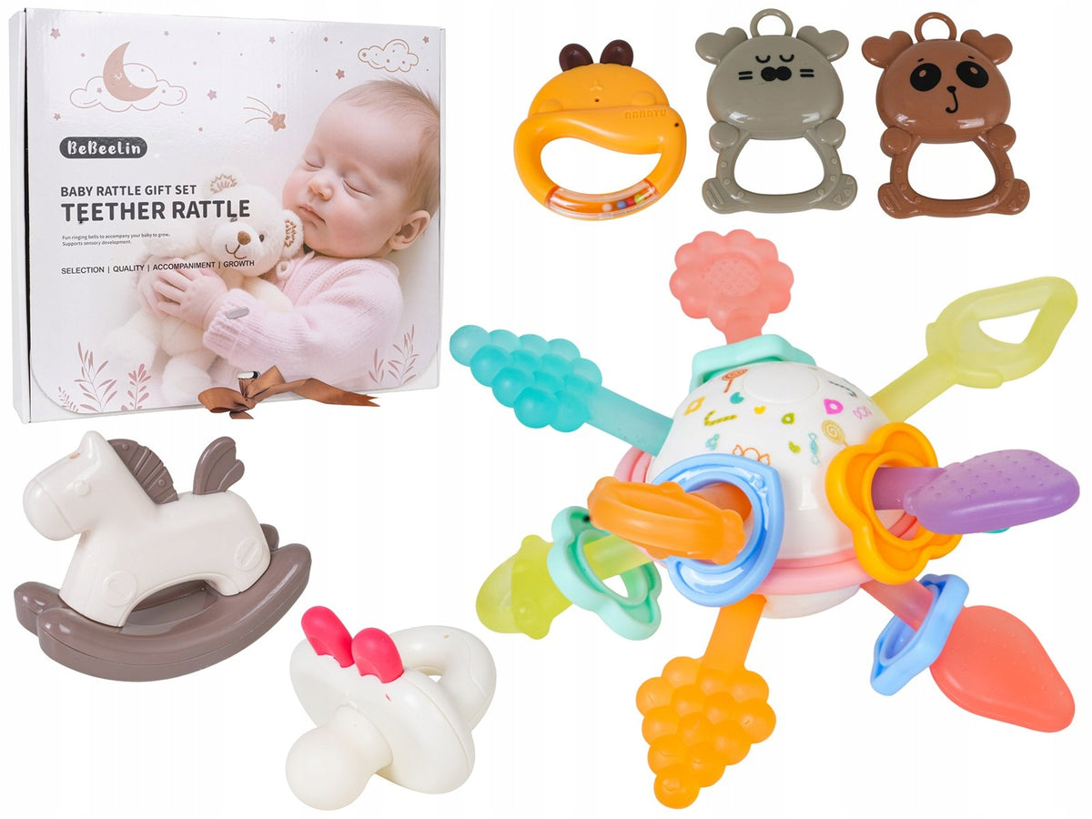TEETHERS for newborn SENSORY RATTLES for baby gift idea Manufacturer code 5903864967203