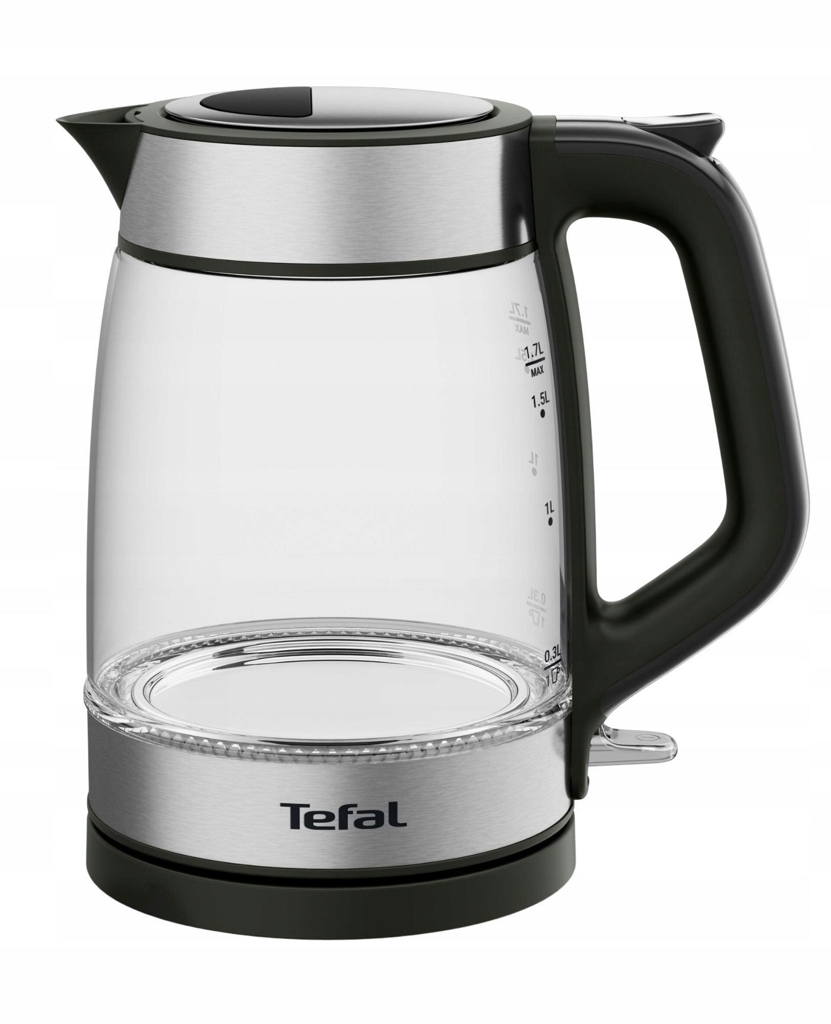 TEFAL CORDLESS KETTLE 1,7L GLASS INOX BLACK 2200W Manufacturer code KI605830