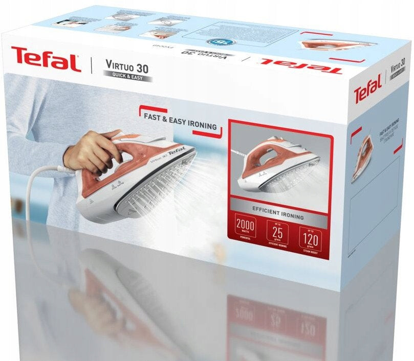 TEFAL Iron FV2C40E0 Virtuo Packaging status original