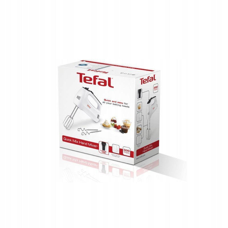 TEFAL Quick Mix Hand Mixer HT310138 Packaging status original