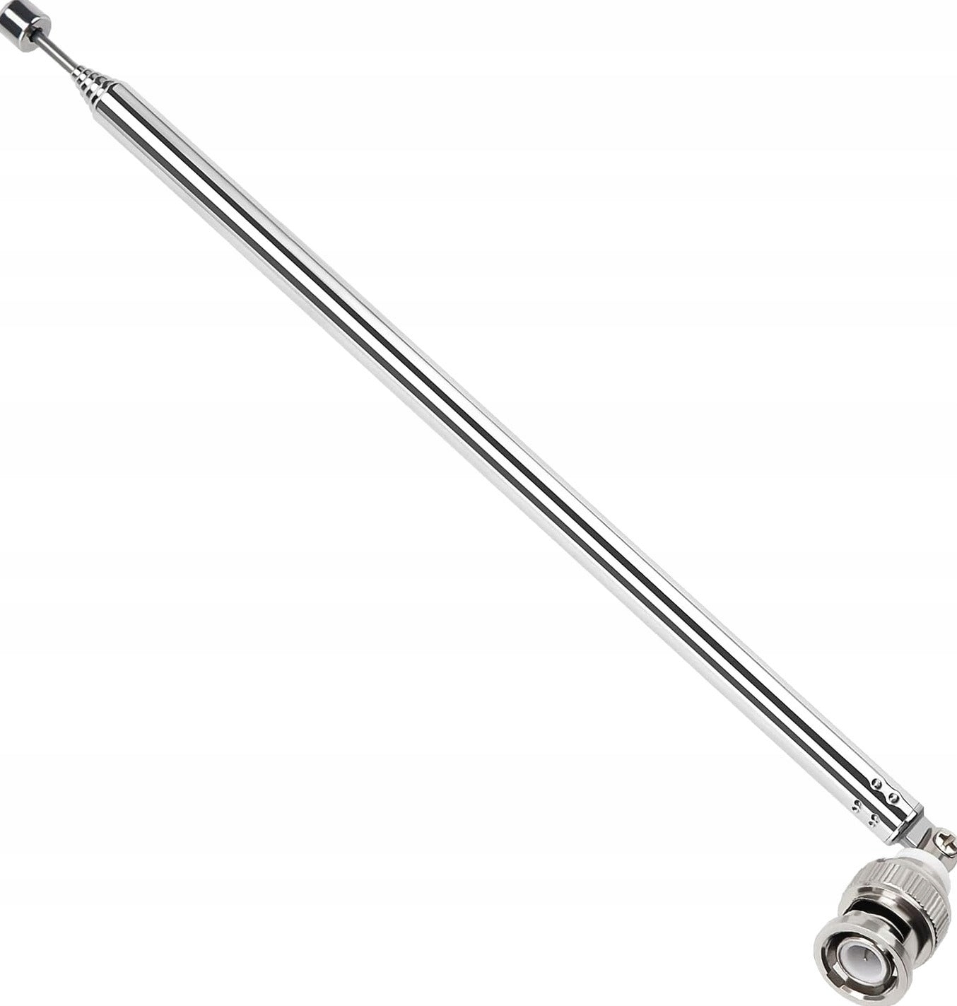 TELESCOPIC ANTENNA 100CM 7-SECTION WITH BNC CONNECTOR FOR TV DAB FM RADIO