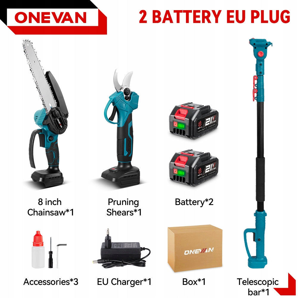 TELESCOPIC CORDLESS CHAINSAW 2M GARDEN PRUNER BOOM 2AKU Manufacturer code sku007313_3SK