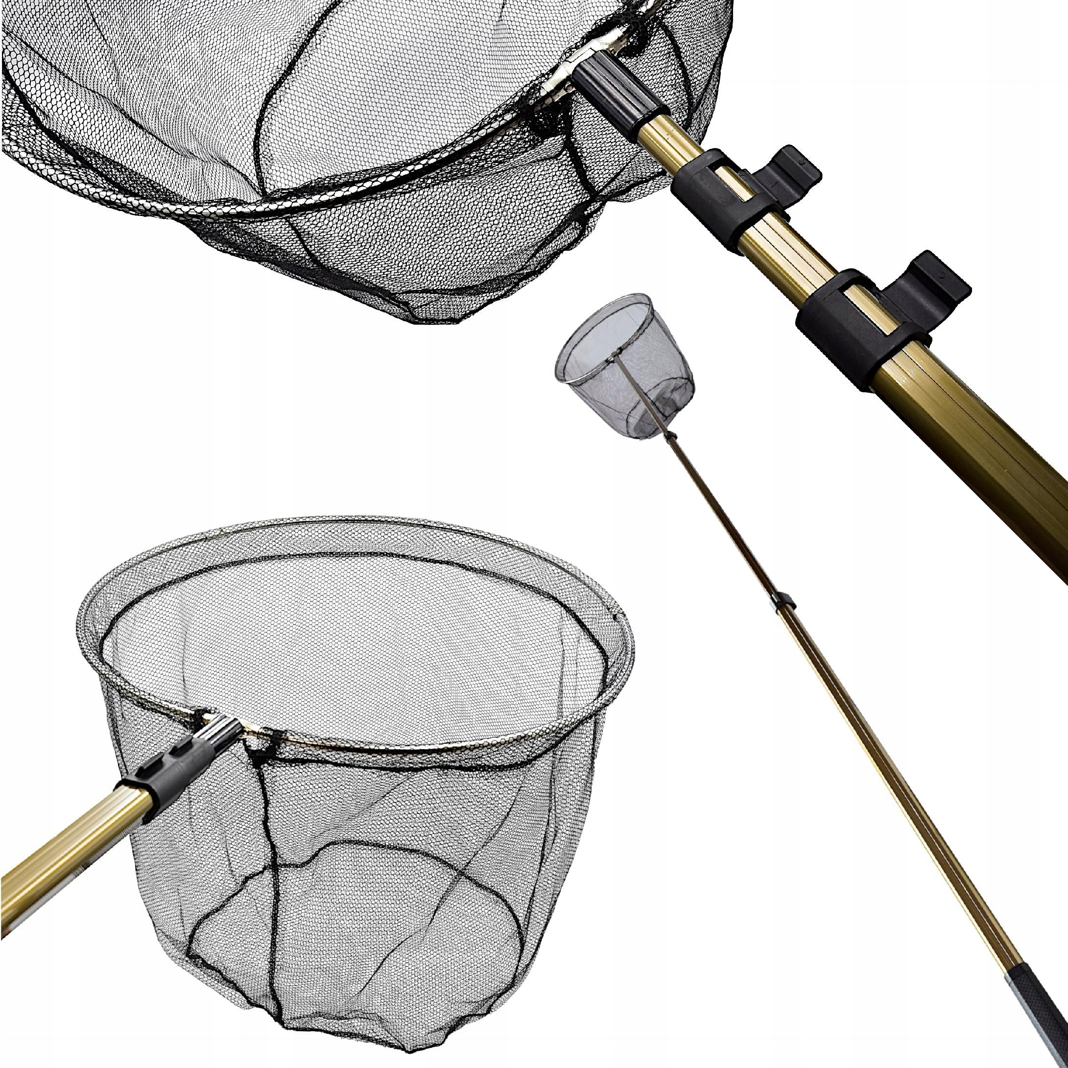 TELESCOPIC FISHING LANDING NET MEGA Long 335 cm