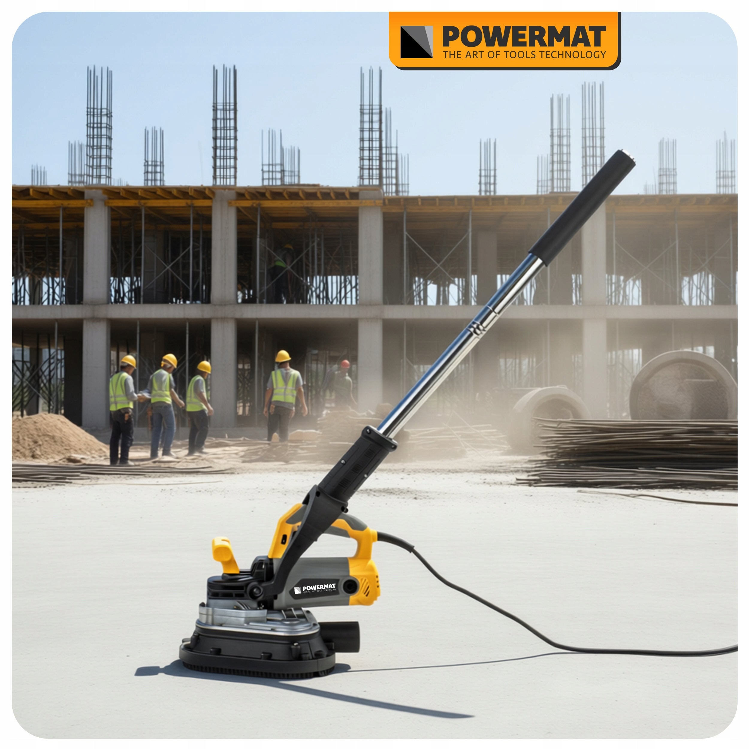 TELESCOPIC HANDLE CONCRETE GRINDER INTERCHANGEABLE HANDLES MOUNTING KIT Manufacturer code PM-SDB-2450M-UT