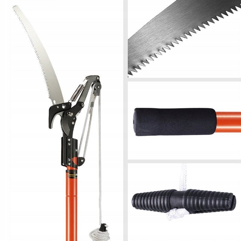 TELESCOPIC PRUNER SAW 2 IN1 WORKING HEIGHT 4 M Batteries included no