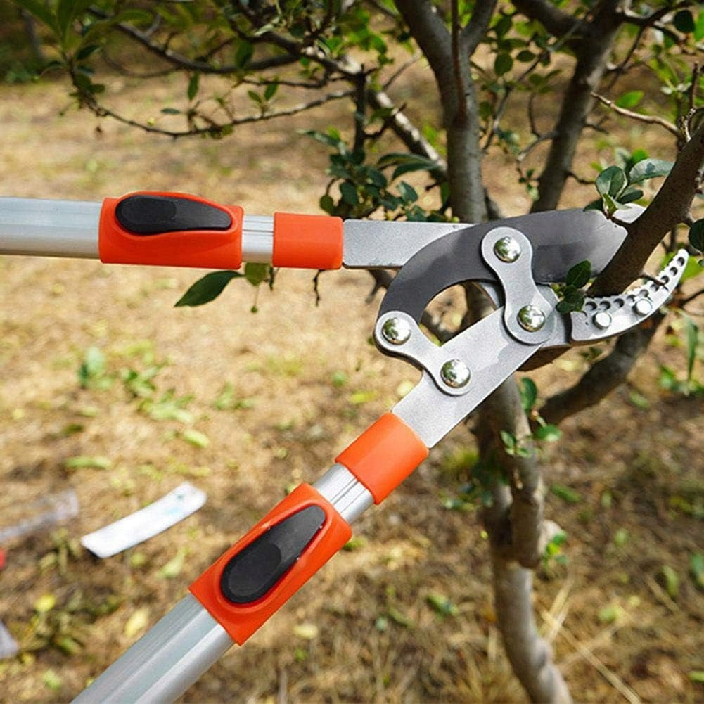 TELESCOPIC PRUNING SHEAR FOR BRANCHES WITH NON-SLIP HANDLE 69-100CM FOR CUTTING Working length 100 cm
