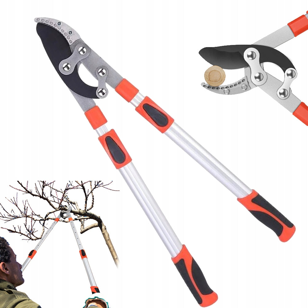 TELESCOPIC PRUNING SHEAR FOR BRANCHES WITH NON-SLIP HANDLE 69-100CM FOR CUTTING