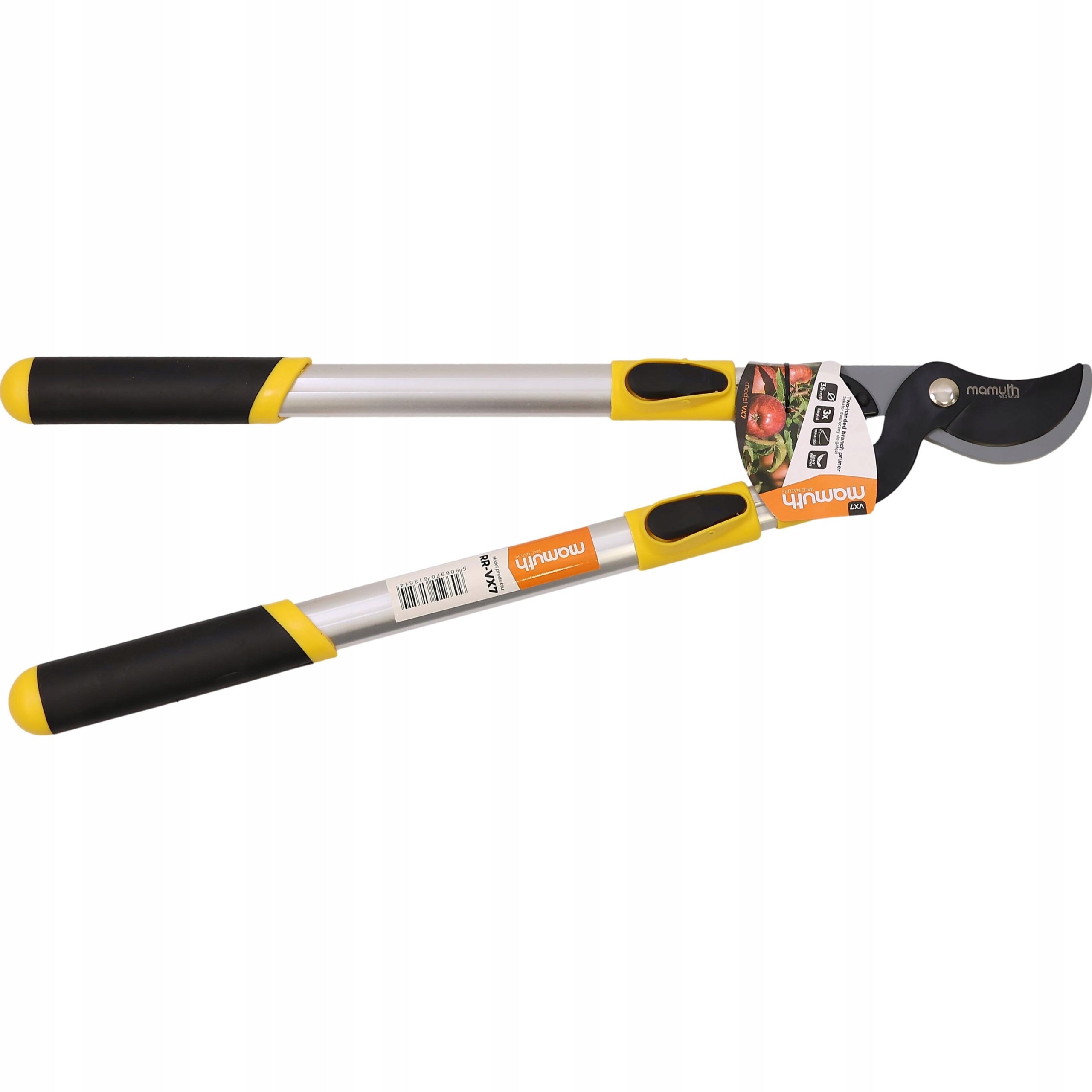 TELESCOPIC PRUNING SHEAR TWO-HANDED GARDEN SCISSOR FOR BRANCHES VX7 MAMUTH Batteries included no