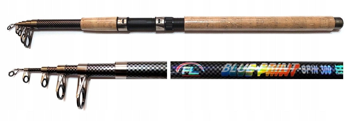 TELESCOPIC ROD 3,6m CARBON cw 60-120g STRONG BP