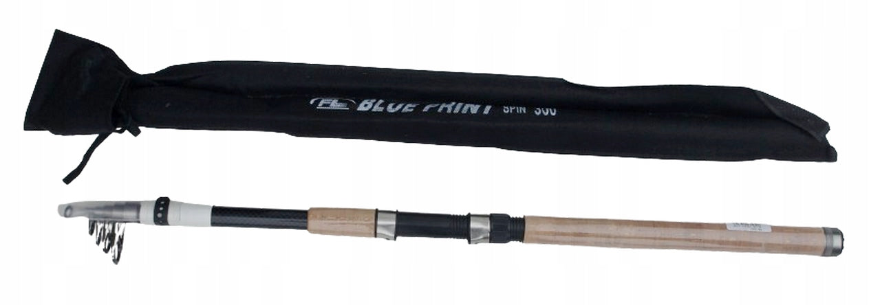 TELESCOPIC ROD BLUE PRINT 60-120g 3,0m UNIVERSAL FOR GROUND FLOAT Packaging status original