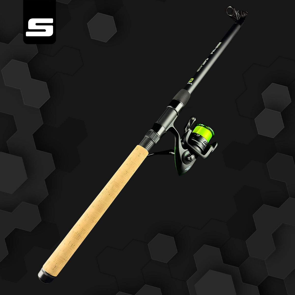 TELESCOPIC ROD Sahido SABER TELE FLOAT 3M 5 – 30G UNIVERSAL CARBON Packaging status original