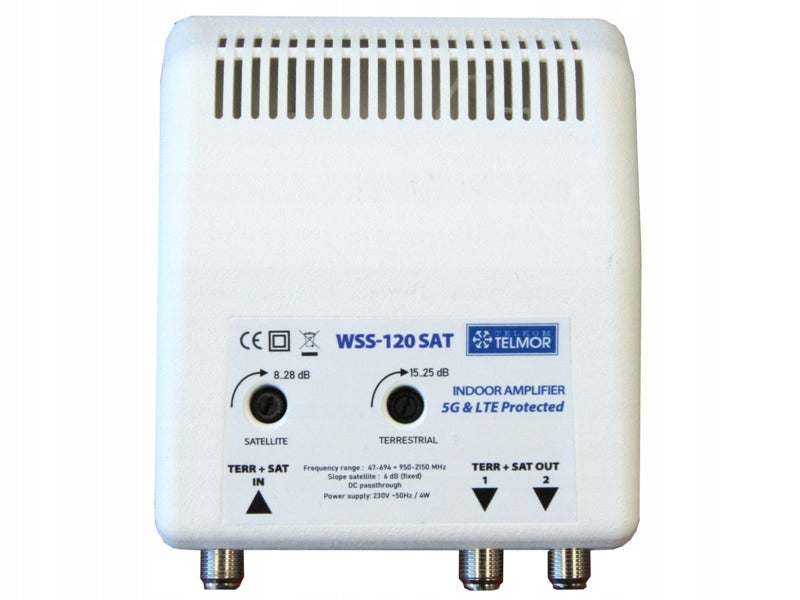 TELMOR WSS 120 SAT antenna amplifier