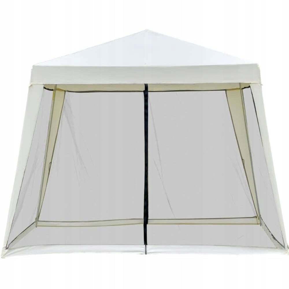 TENT GARDEN PAVILION 3x3m GAZEBO 4 WALLS MOSQUITO NET FOR CASTLE Sheathing type PE