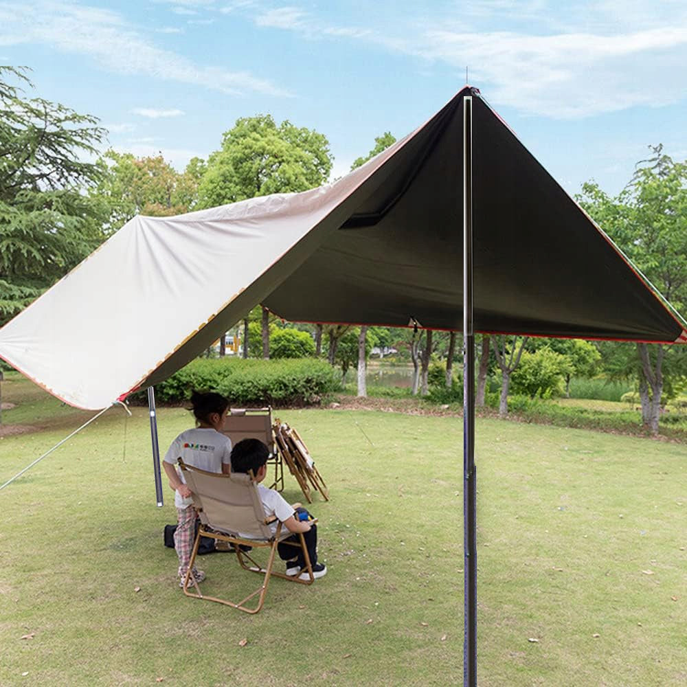 TENT RODS 2 PCS ALUMINUM 95-230CM ADJUSTABLE FOR CAMPING HAMMOCK Manufacturer code teleskopowe słupki namiotowe