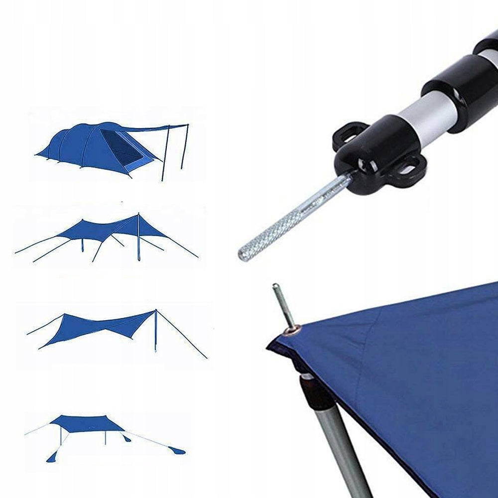 TENT RODS TENT HEADBANDS TELESCOPIC ALUMINUM FRAME 90-230CM 2X Manufacturer code teleskopowe słupki namiotowe