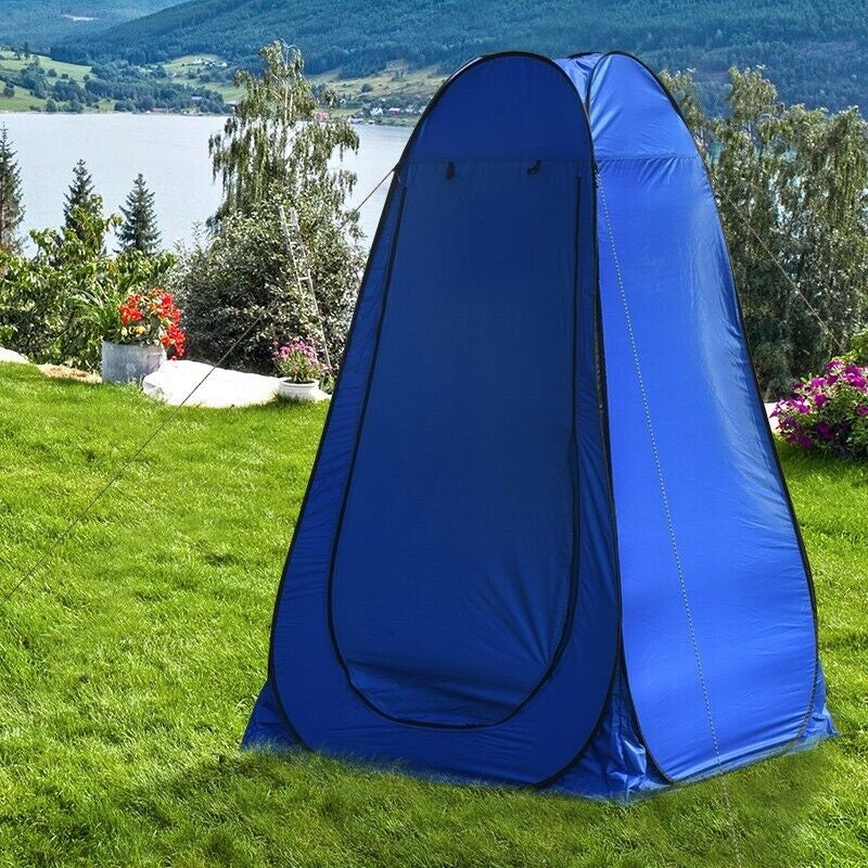 TENT TOURIST SHOWER SELF-FOLDING CHANGING ROOM 190x120x120 cm Manufacturer code Przebieralnia Czarna 150cm