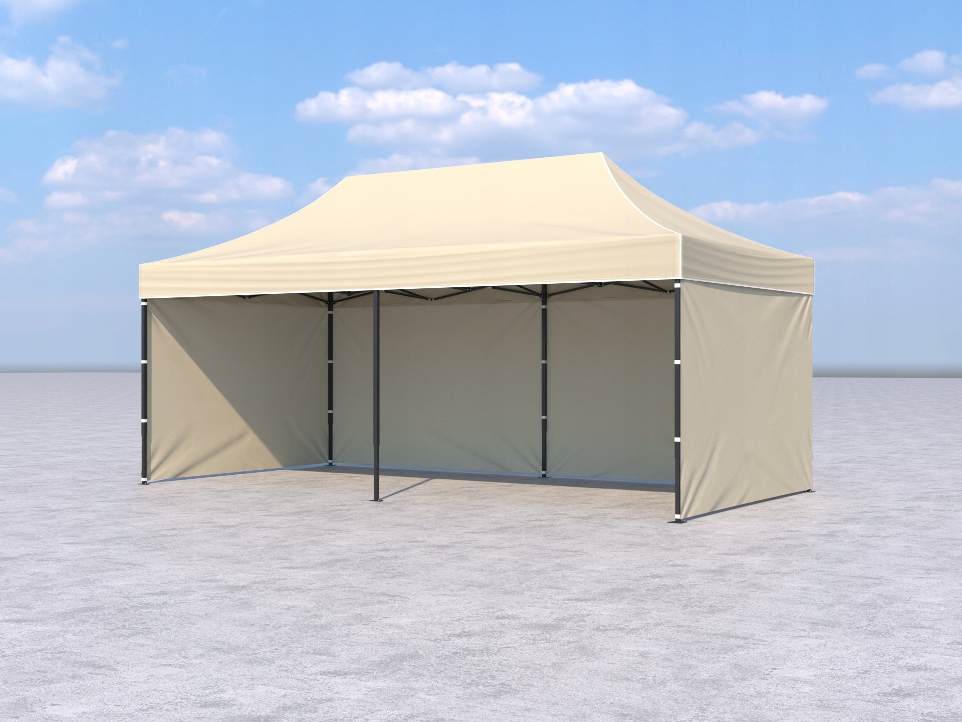 TENT express WEDDING PAVILION merchant PARTY 3x6 m Length 3 m