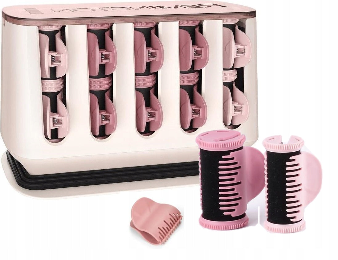 TERMOLOKI Hair Rollers Thermal Velour Waves Curls REMINGTON H9100
