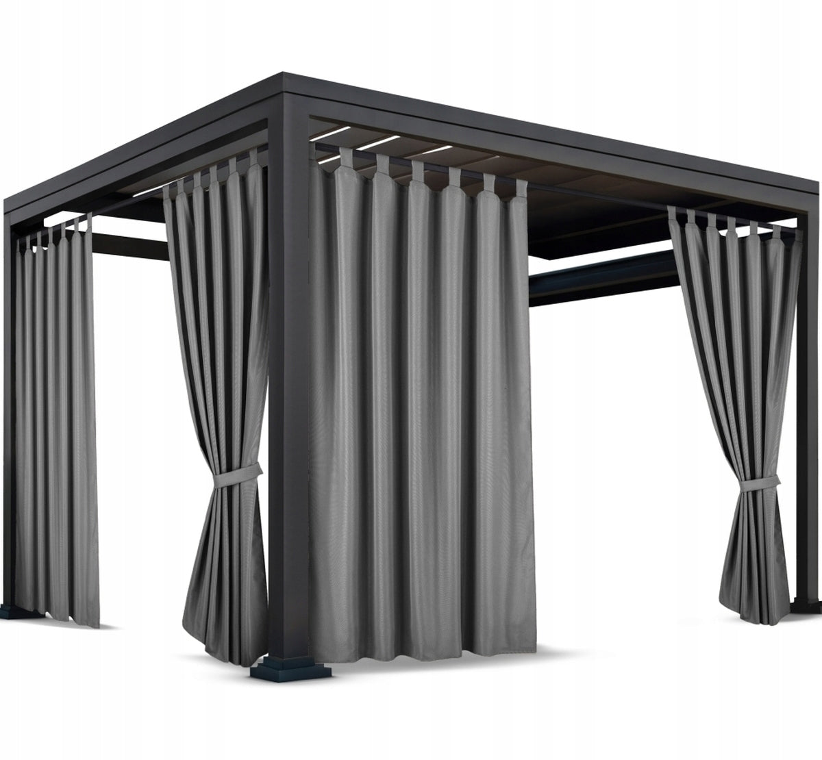 TERRACE CURTAINS 155x200 GARDEN BIB CURTAIN WATERPROOF