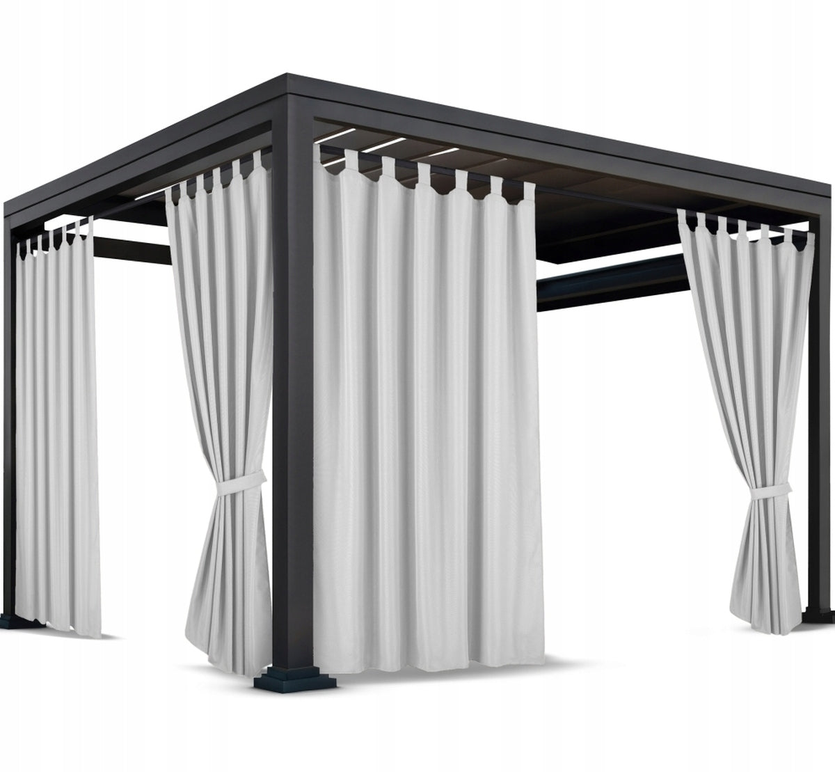 TERRACE CURTAINS 155x220 GARDEN BIB CURTAIN WATERPROOF
