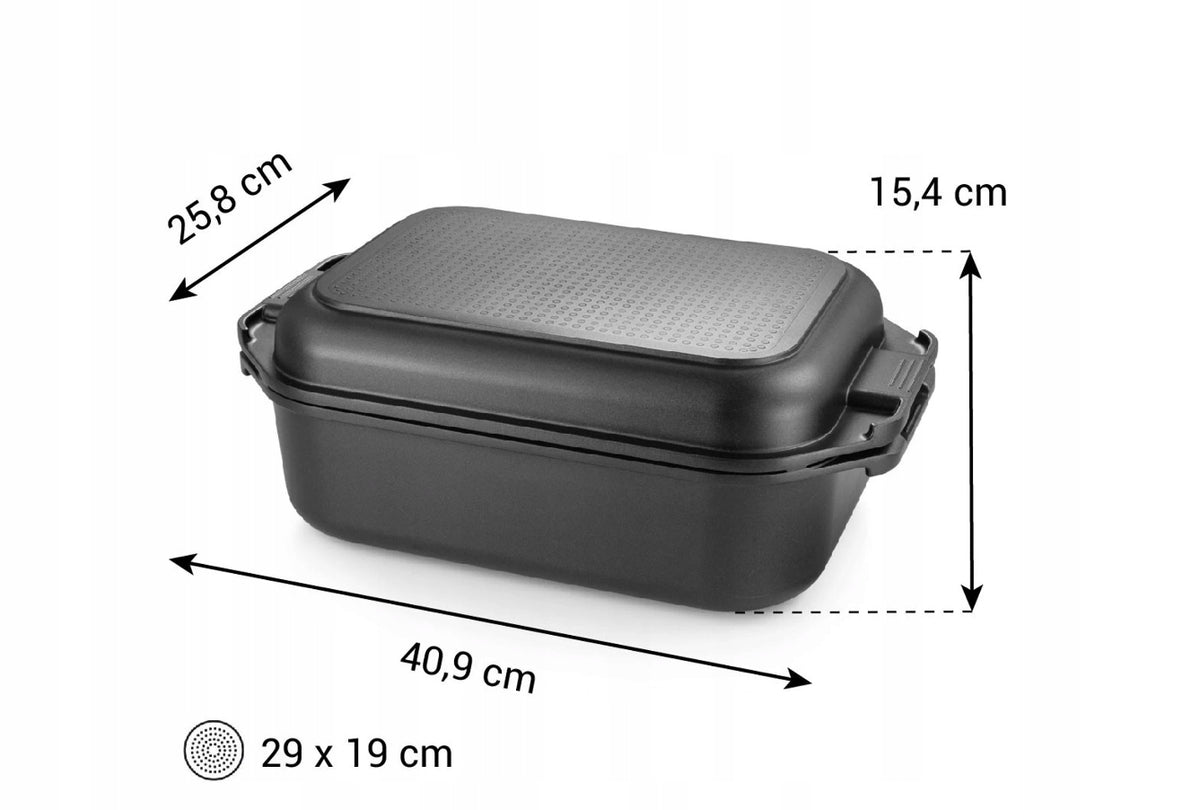 TESCOMA Brittany with lid GrandCHEF 40 x 26 cm Packaging status original