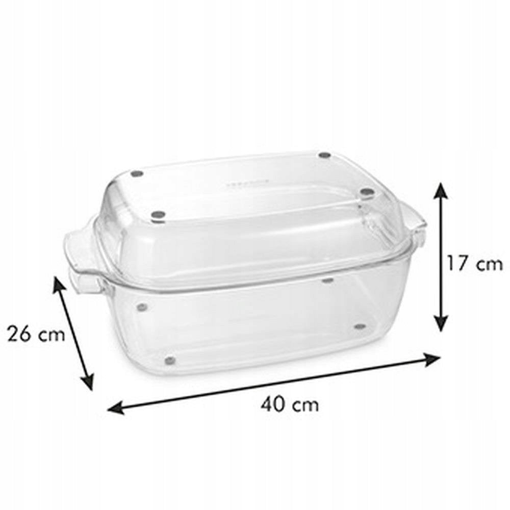 TESCOMA Brittany with lid GrandCHEF 40 x 26 cm, glass Manufacturer code 629090.00
