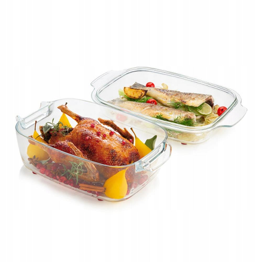 TESCOMA Brittany with lid GrandCHEF 40 x 26 cm, glass Packaging status original