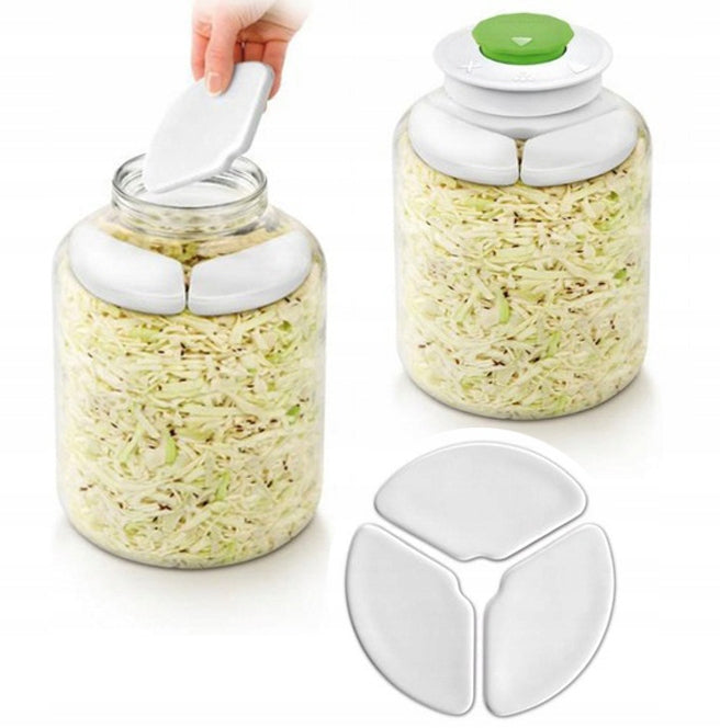 TESCOMA WEIGHT PRESSURE STONE FOR PICKLING FERMENTATION WEIGHT 3el Packaging status original