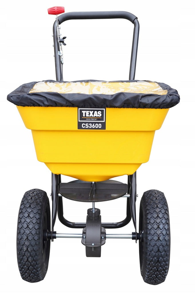 TEXAS CS3600 SEEDER SPREADER SAND SALT SEED FERTILIZER SPREADER 36KG Sowing width 200 cm