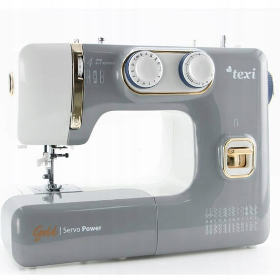 TEXI GOLD home sewing machine with powerful AC Servo motor 24 stitches Hook rotating