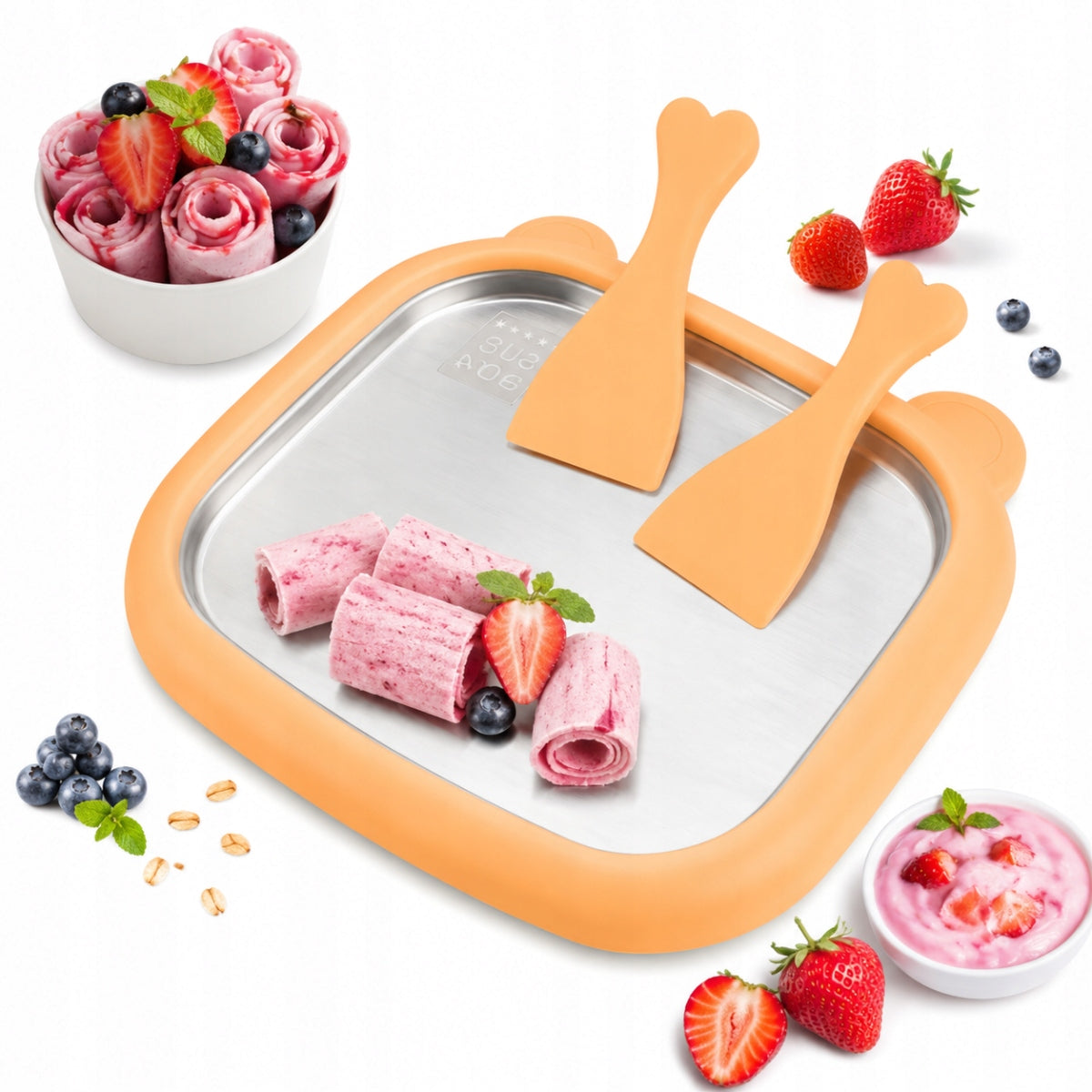 THAI ICE CREAM MACHINE - HOMEMADE ICE CREAM MAKER FOR CHILDREN