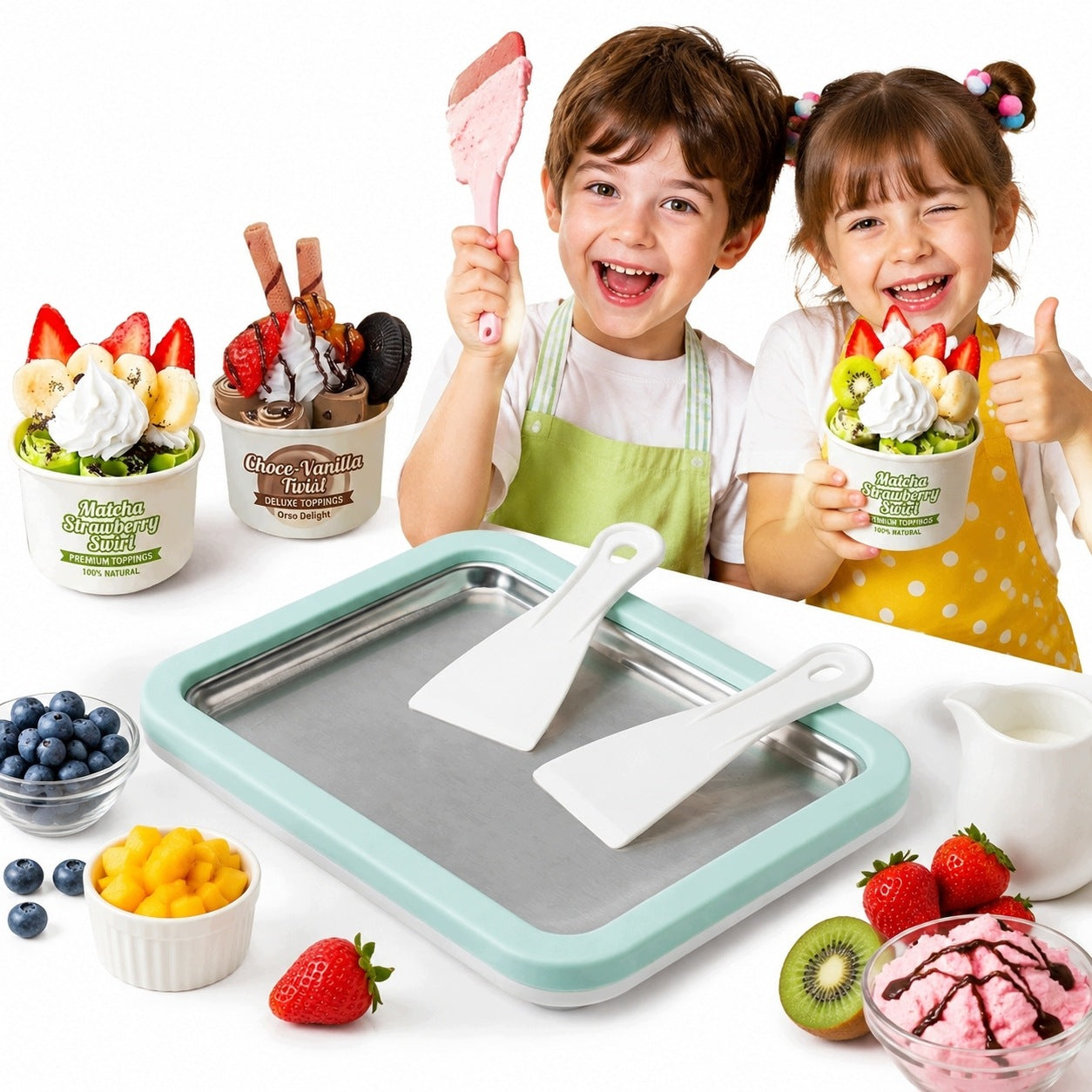 THAI ICE CREAM MAKER THAI ICE CREAM SET