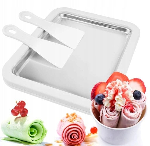 THAI ICE CREAM MAKER WITH SCRAPER Manufacturer code 6959347356575
