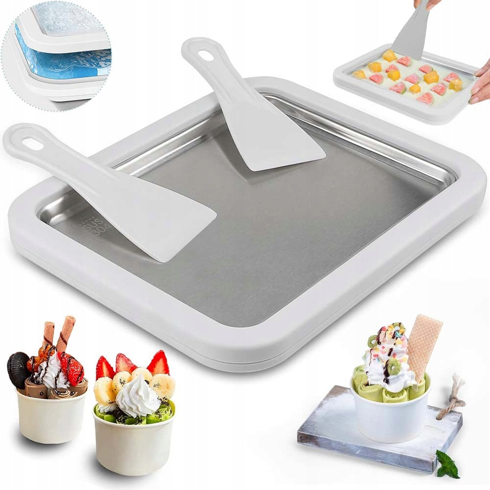 THAI ICE CREAM MAKING MACHINE ICE CREAM BOARD THAI ICE CREAM GIFT LARGE