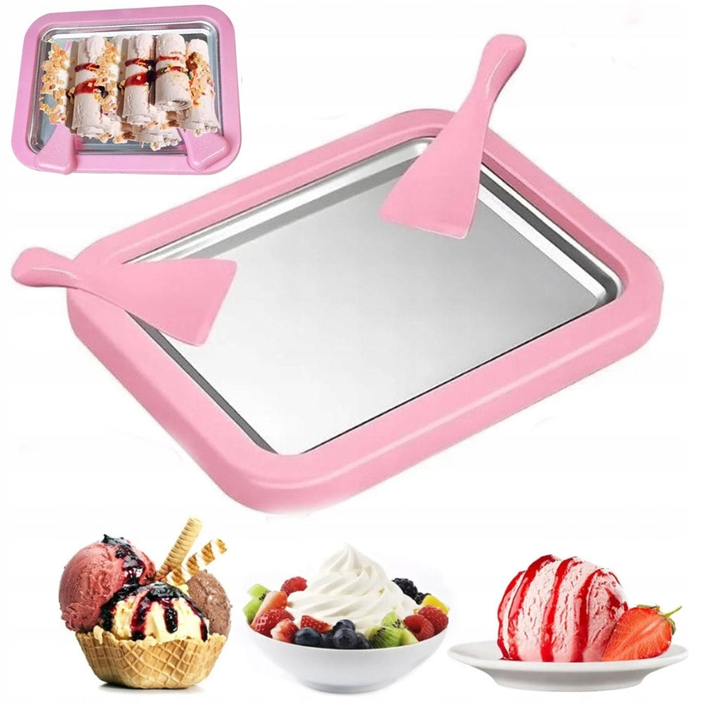 THAI ICE CREAM MAKING MACHINE SET THAI ICE CREAM MAKER FOR GIFT