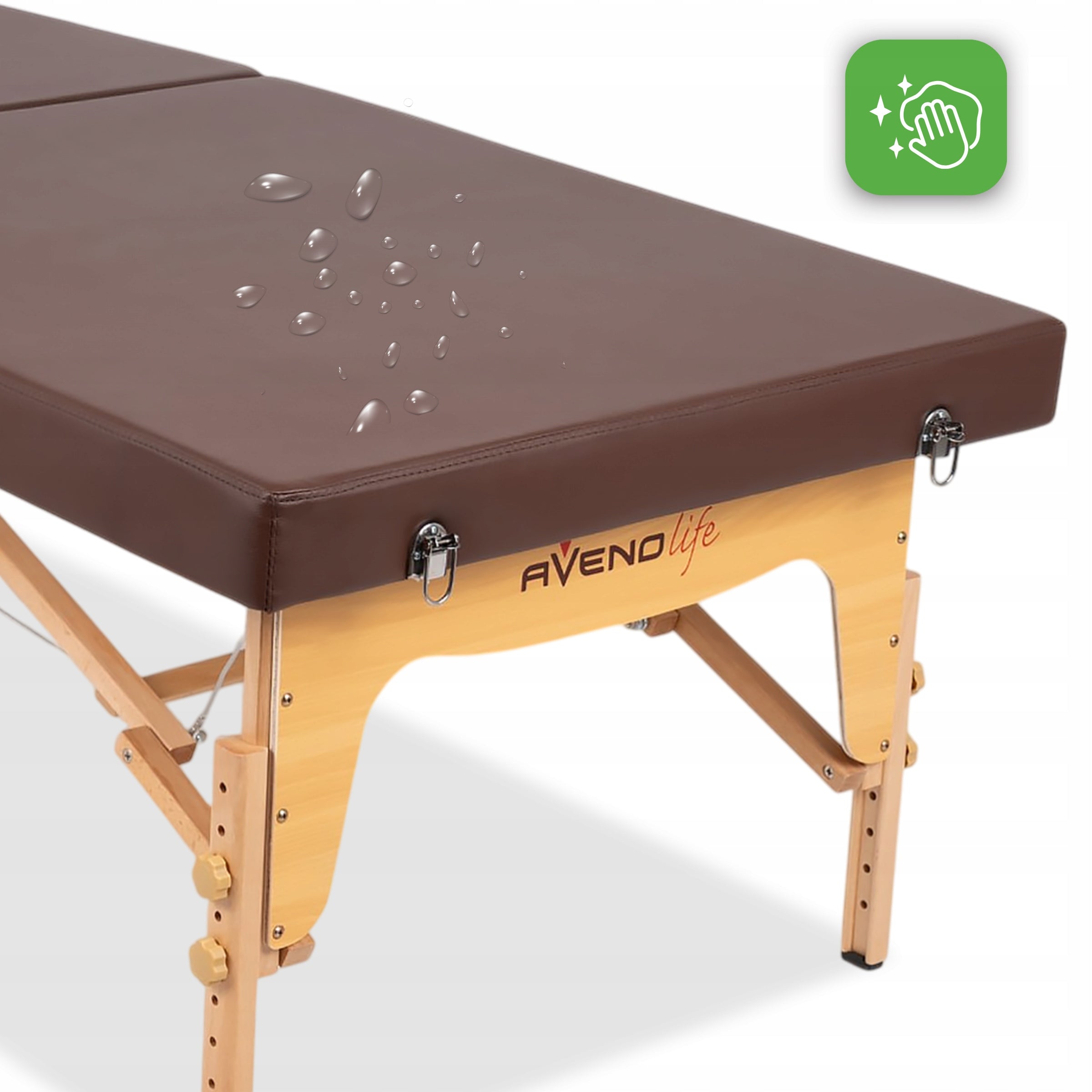 THAI MASSAGE TABLE FOLDING MANUAL THERAPY WOODEN NIRO 80 CM Brand Habys