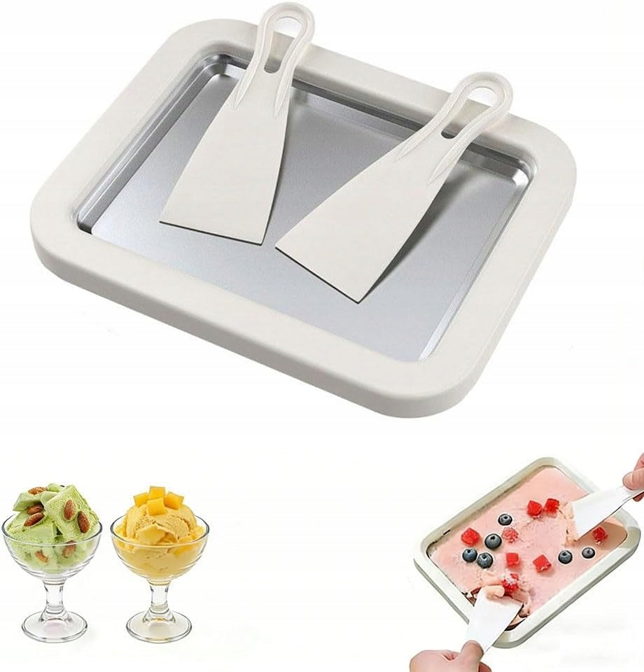 THAI ROLLED ICE CREAM MACHINE - ICE PAN - ICE CREAM MAKER