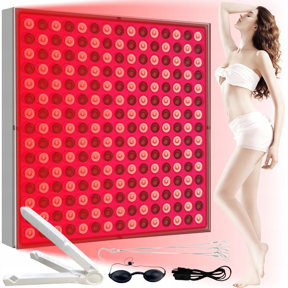 THERAPEUTIC LAMP 660NM+850NM 225 LED FOR FACE, SLEEP AND MUSCLE RECOVERY