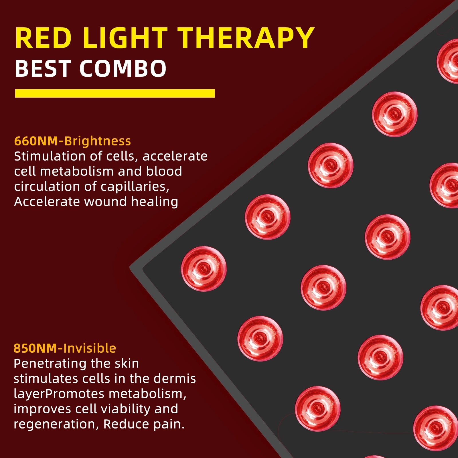 THERAPY PANEL WITH RED LED LIGHT XS300 POWER 300W 380X220X65 Brand no brand