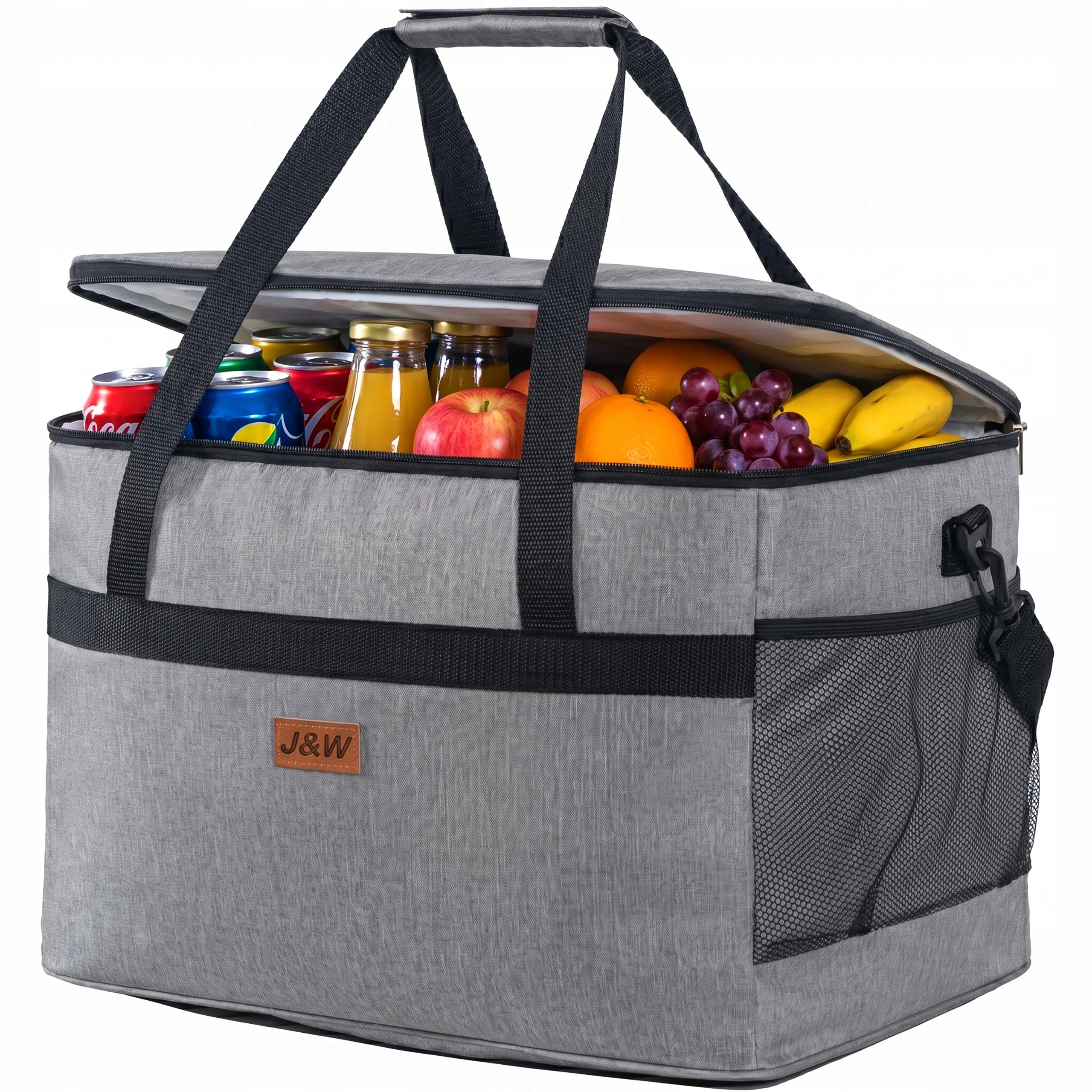 THERMAL BAG TOURIST FRIDGE PICNIC BEACH J&W LUMI 40 l grey Brand J&W