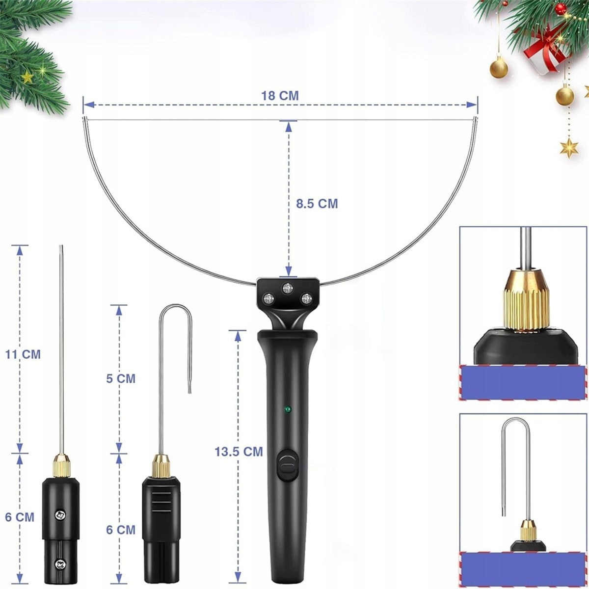 THERMAL KNIFE FOR CUTTING POLYSTYRENE 3IN1 CUTTER FOR INSULATING MATERIALS Packaging status original