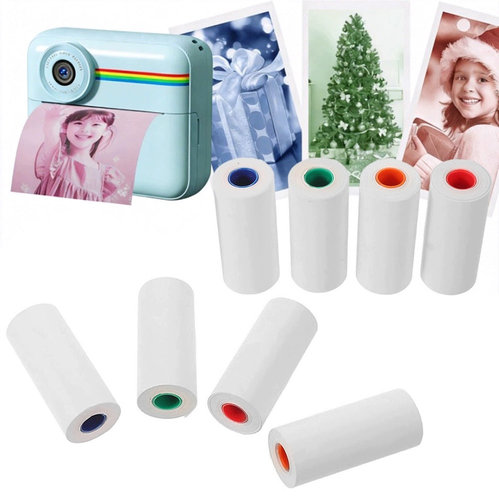 THERMAL PAPER FOR INSTANT CAMERA – COLOUR, 8 ROLLS