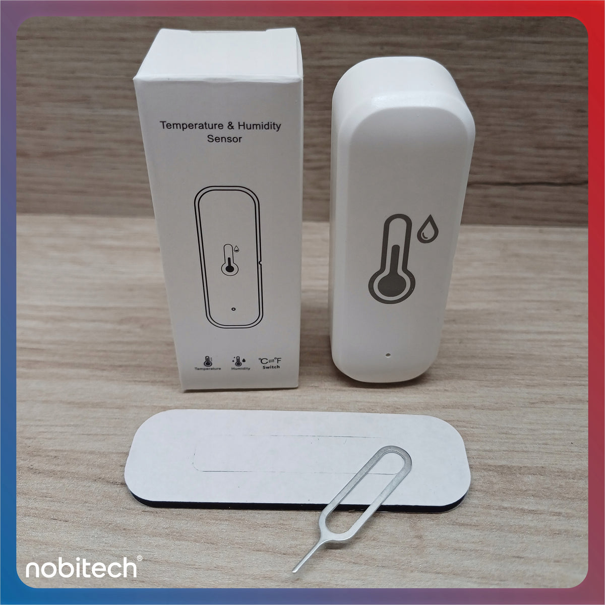 THERMOMETER HUMIDITY TEMPERATURE SENSOR HYGROMETER WIFI TUYA SMART HOME Manufacturer code SH-TS01