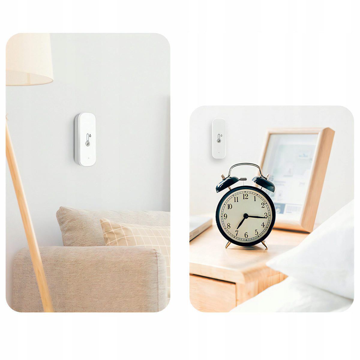 THERMOMETER HYGROMETER TEMPERATURE AND HUMIDITY SENSOR WIFI SMART APPLICATION Packaging status original