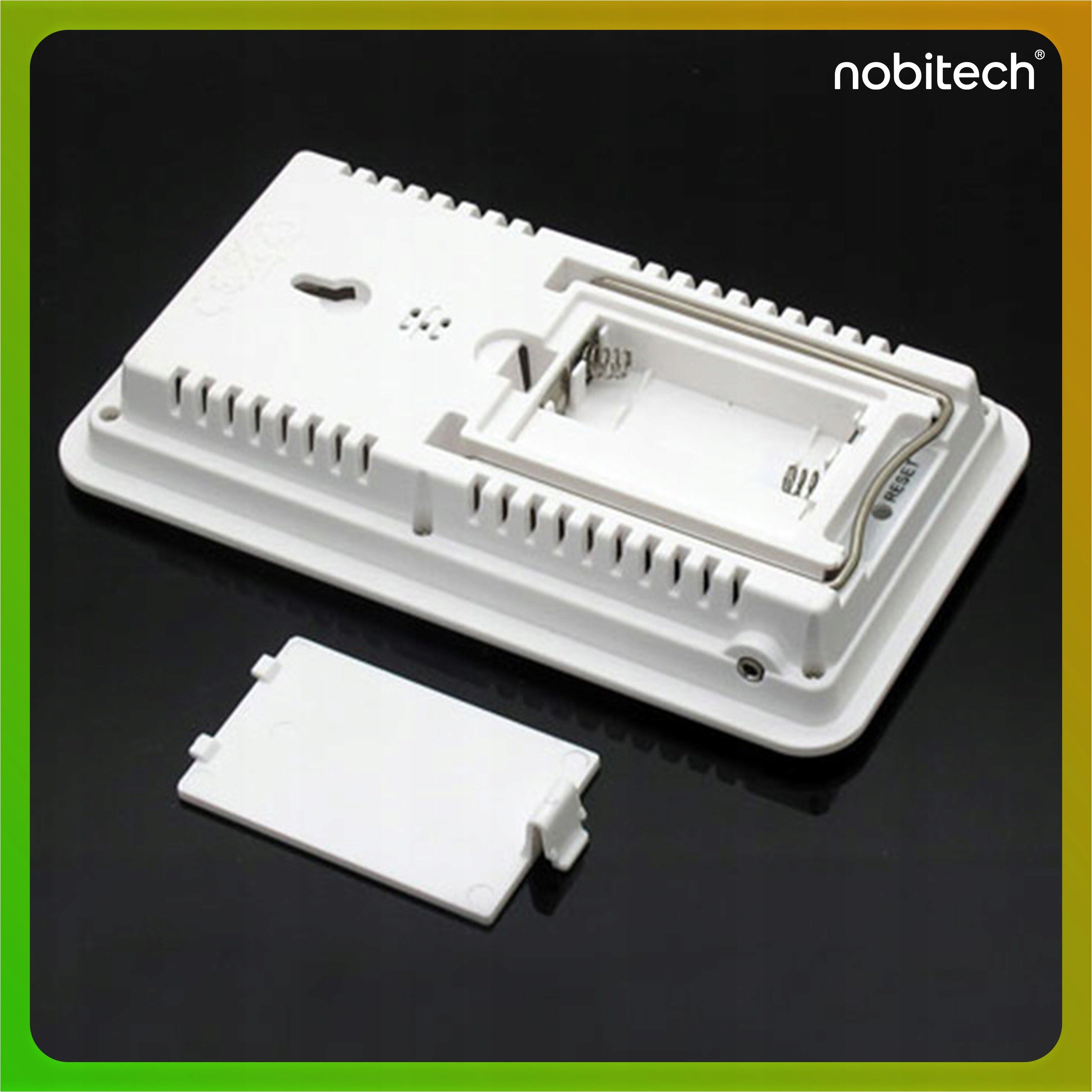 THERMOMETER WEATHER STATION ALARM CLOCK OUTDOOR ROOM CLOCK HYGROMETER DATE Packaging status original