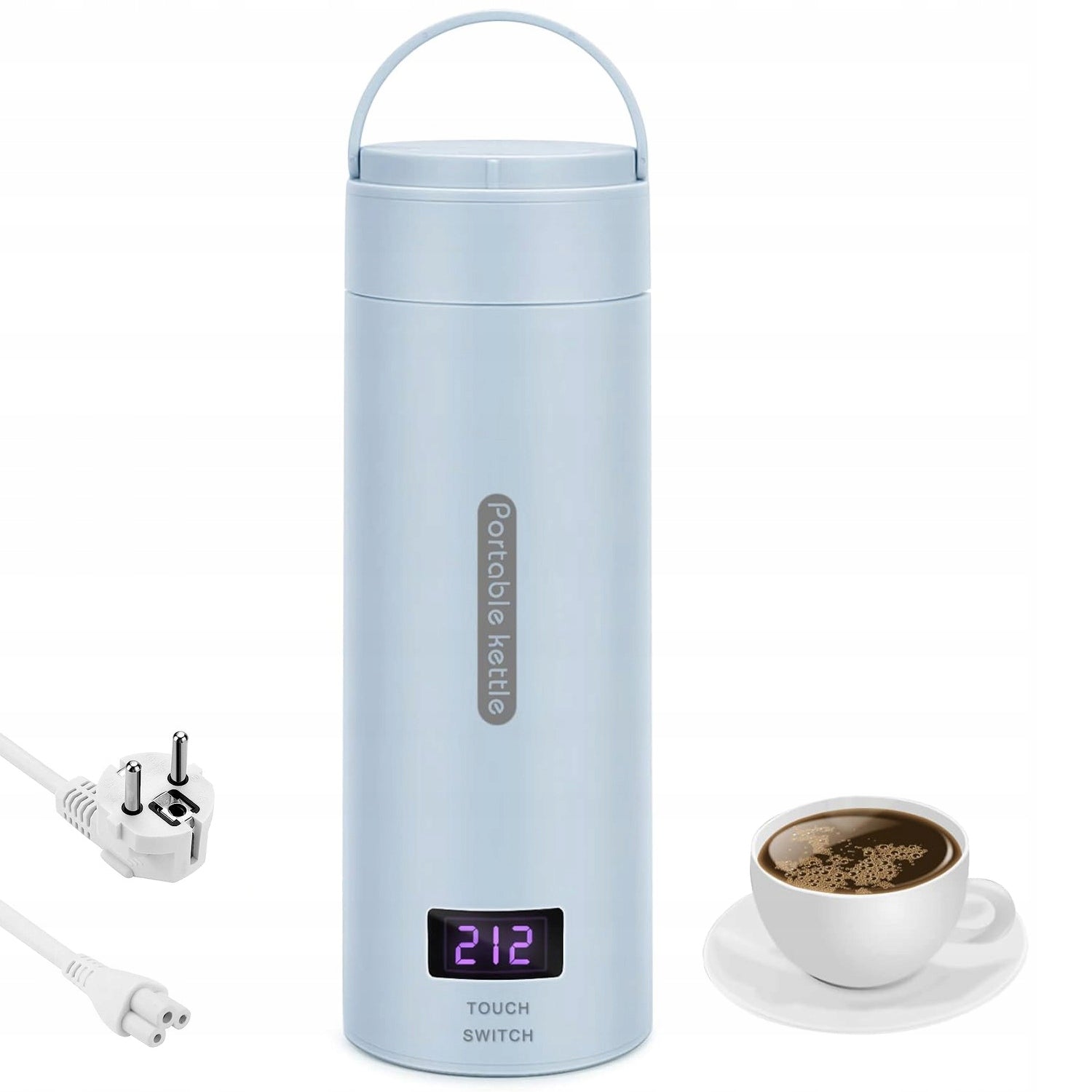 THERMOS ELECTRIC MINI KETTLE CUP 300W 380ML-500ML Manufacturer code 30081200-4