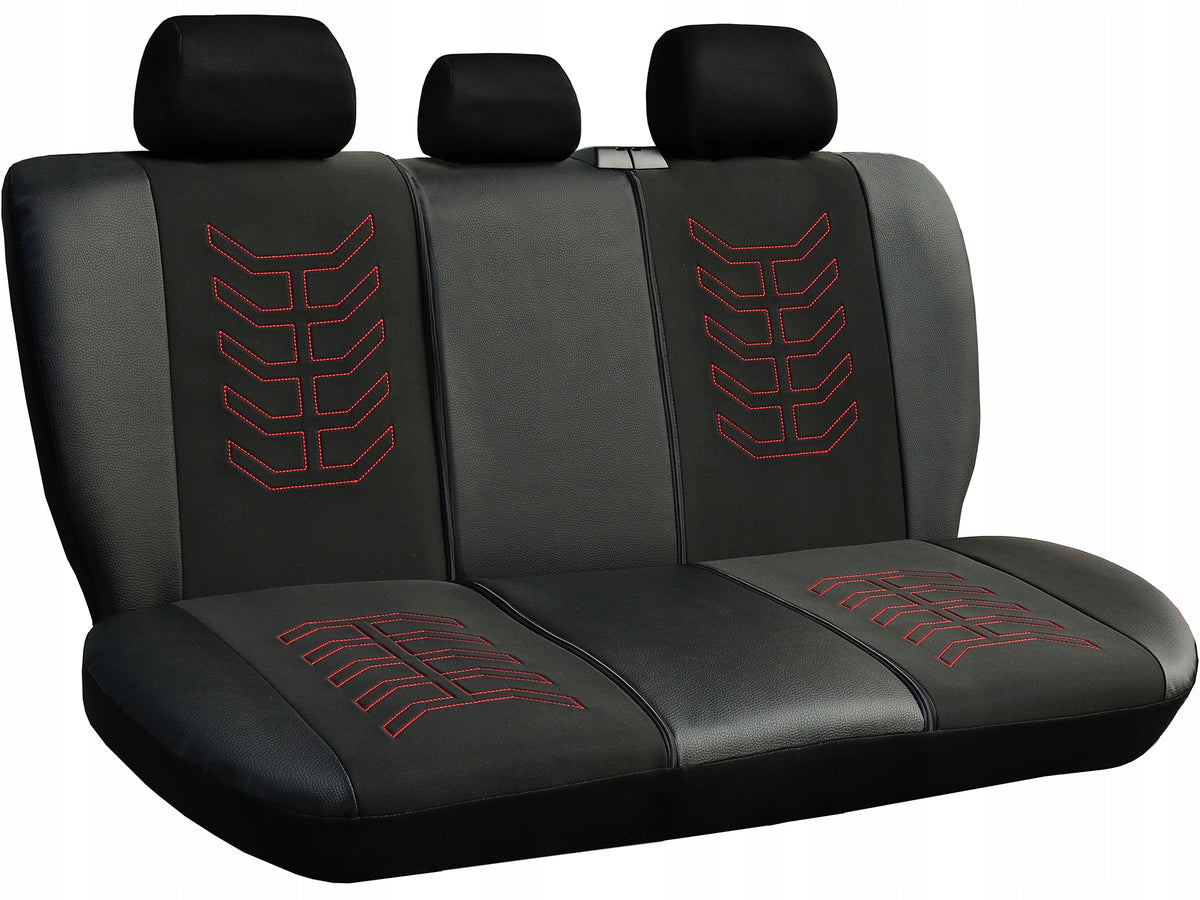 THICK COVERS WITH EMBROIDERY FOR SEATS CAR SEATS MATERIAL + LEATHER Manufacturer Pok-Ter