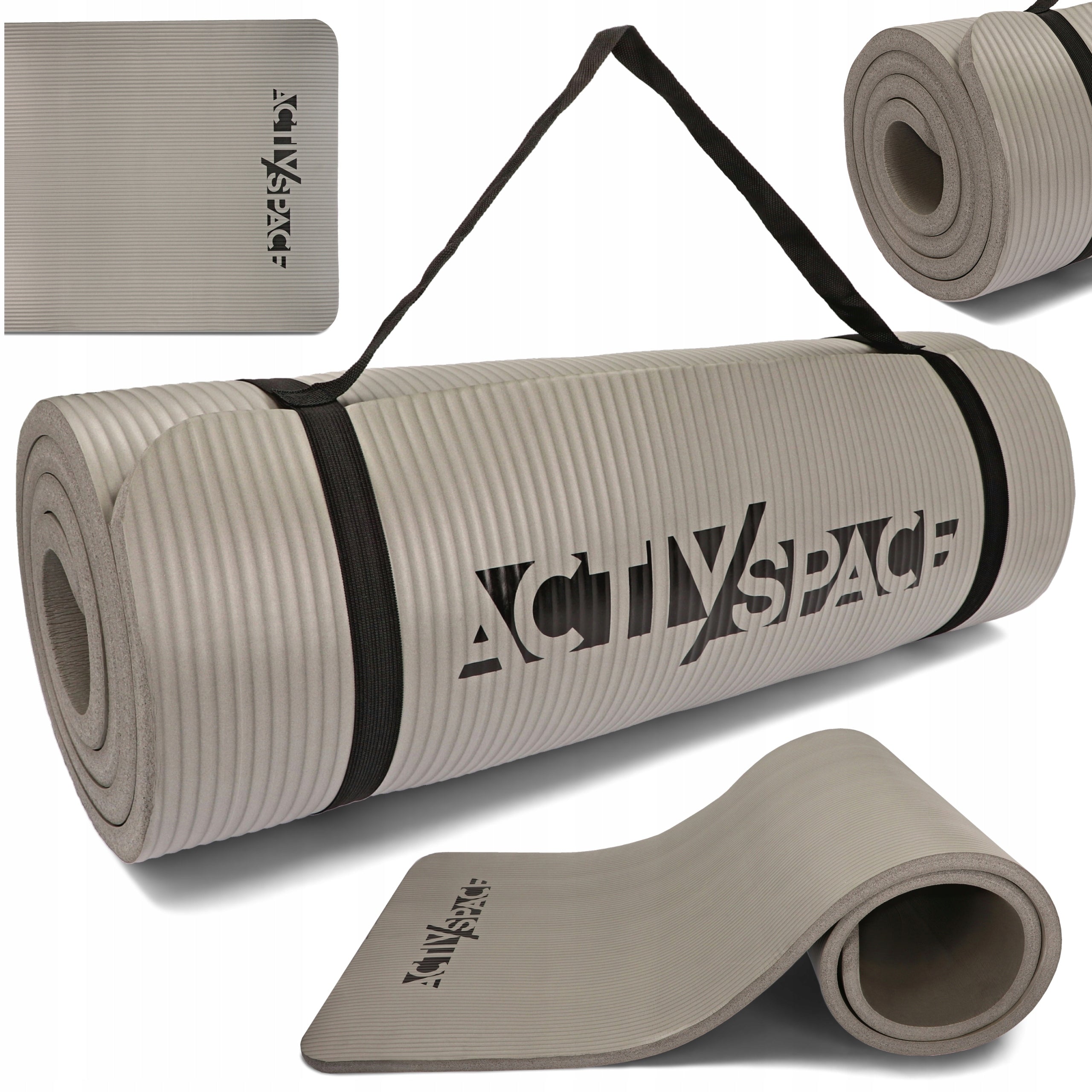 THICK MAT 1,5CM GYMNASTIC TRAINING FOR EXERCISE LARGE NON-SLIP NBR